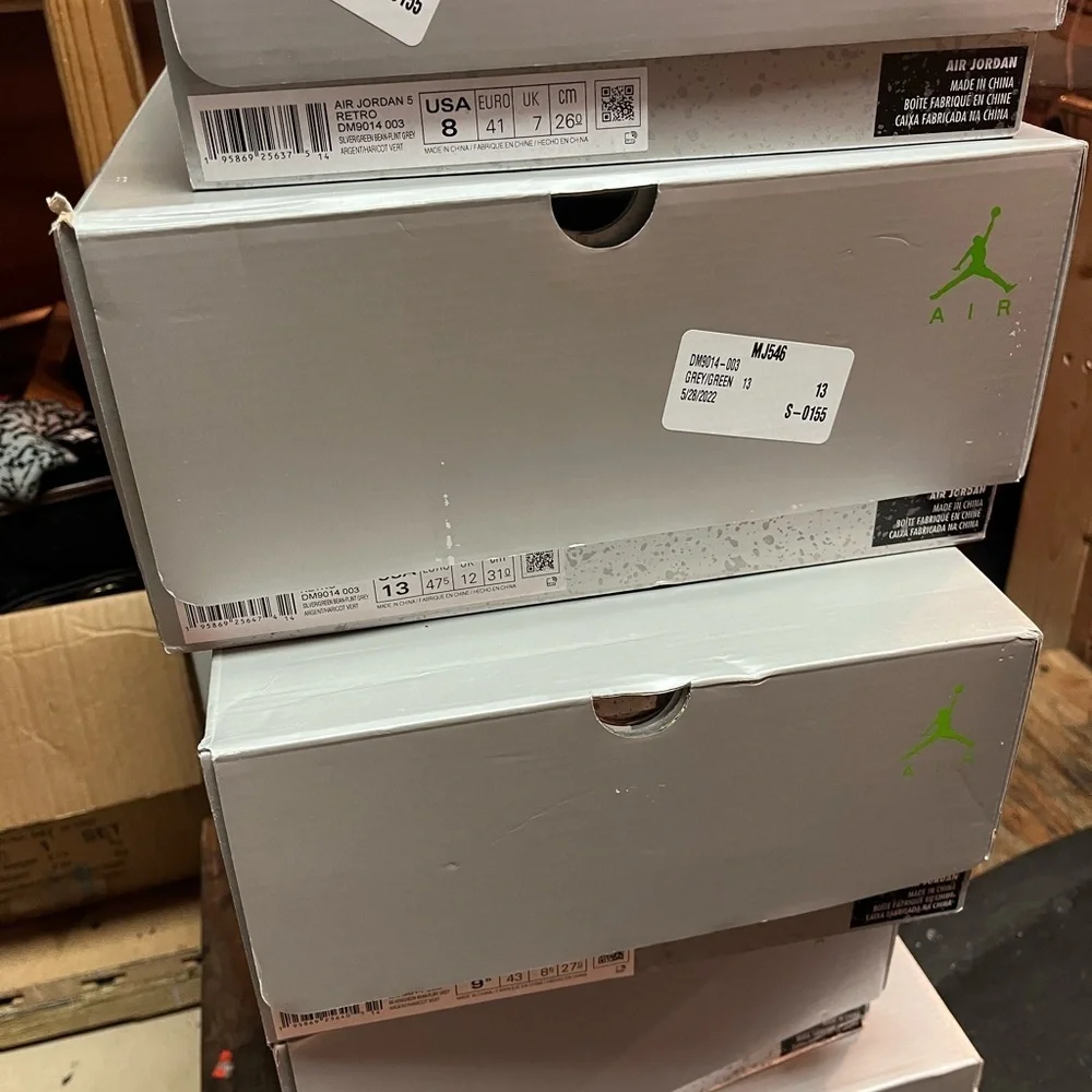 JORDAN 5 RETRO 'GREEN BEAN' 2022